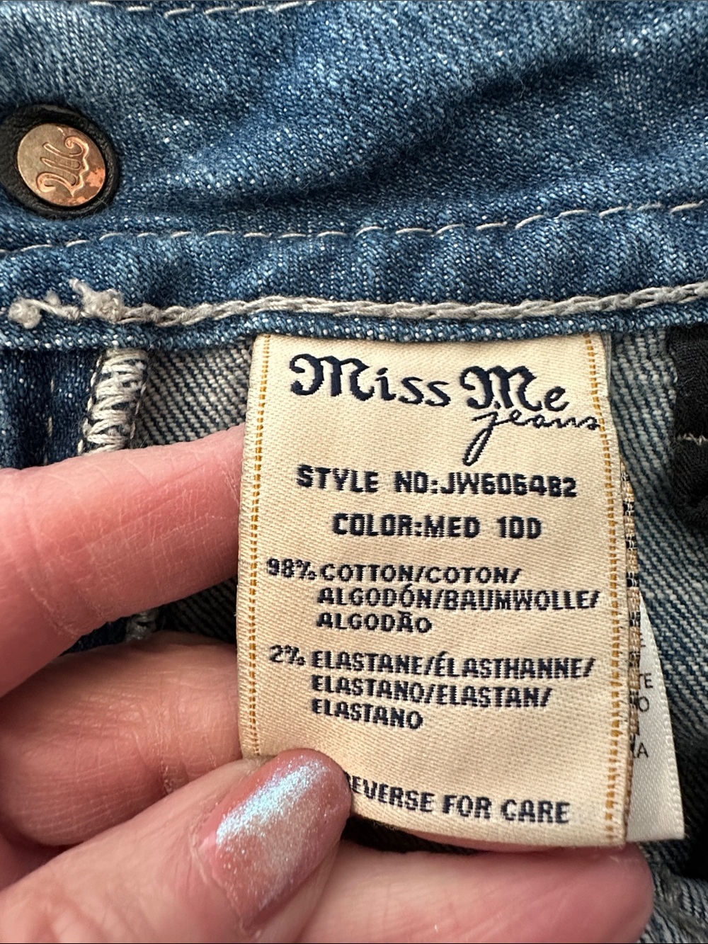 Miss Me Boot cut jeans size 29 - Picture 6 of 13